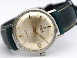 1960s Omega Seamaster - `Hair Cross Dial` Ø34mm Monoblock